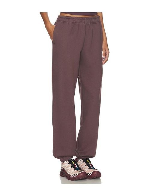 WellBeing + BeingWell Purple Cooper Jogger