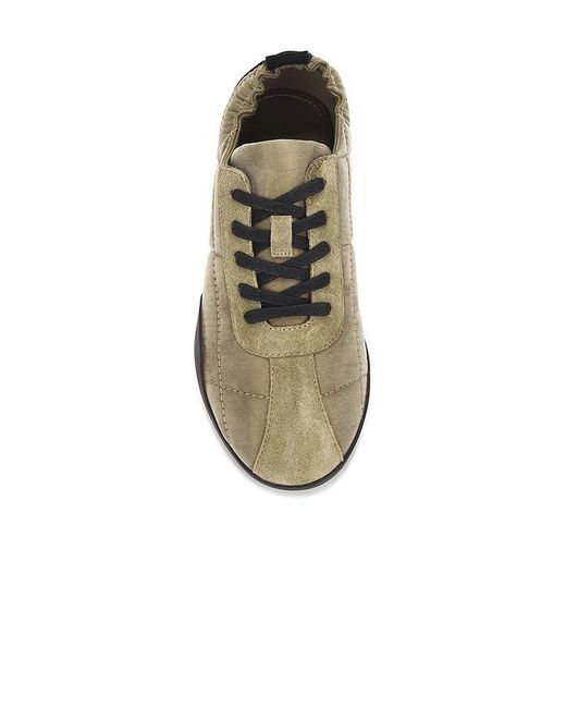 St. Agni Green Stitch Pillow Sneaker