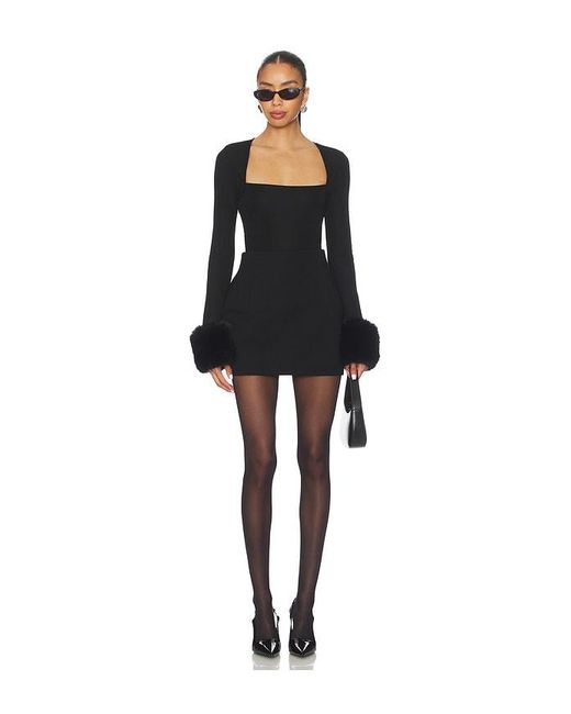 MAJORELLE Black Daphine Top
