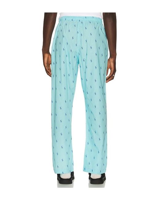 Polo Ralph Lauren Blue Polo Pony Pajama Pant for men