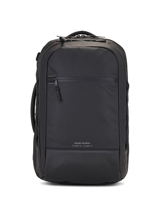 Sympl Black Travel Pack for men