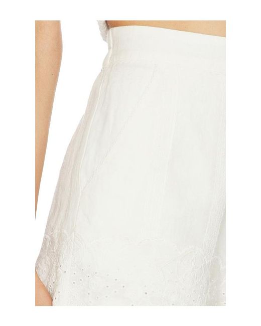 Show Me Your Mumu White Lyla Shorts