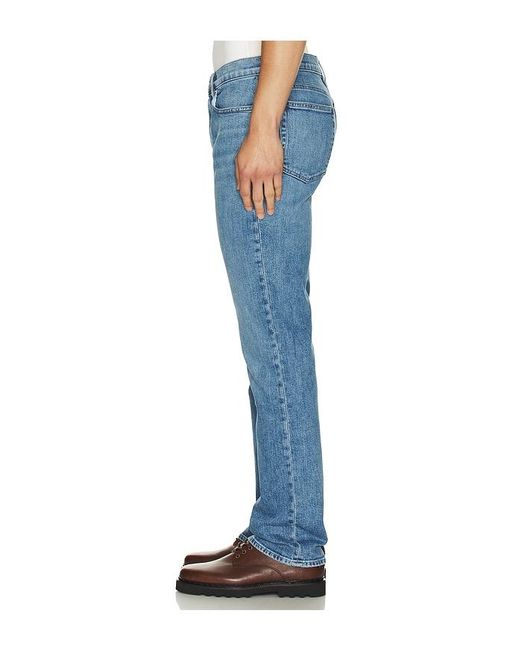 FRAME Blue Modern Straight Jeans for men