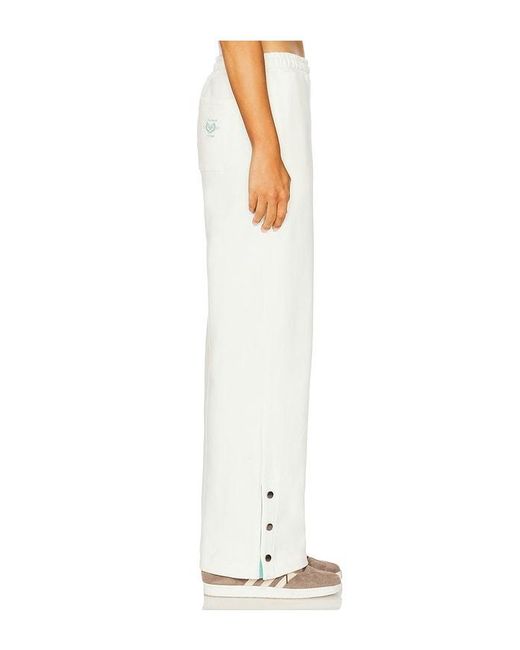 Araminta James White Snap Hem Trackpant