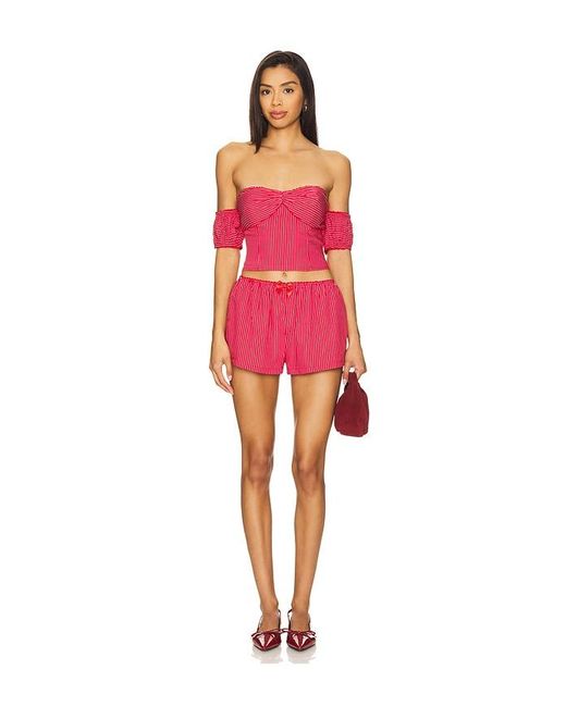 MORE TO COME Pink Mazzie Short