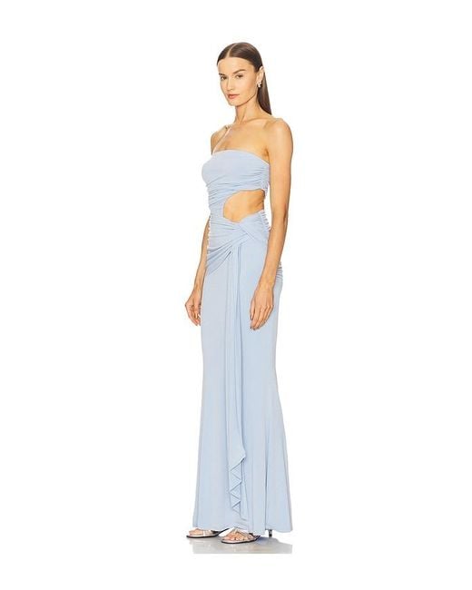 Michael Costello White X Revolve Sivan Gown
