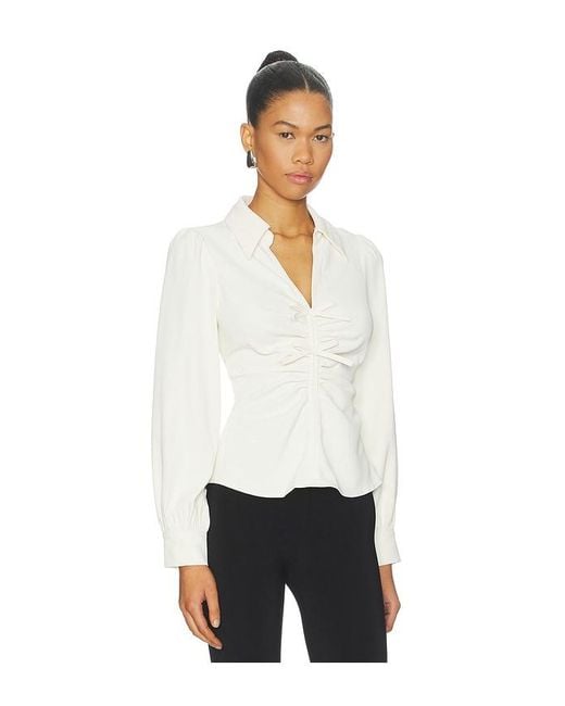 Astr White Simran Top