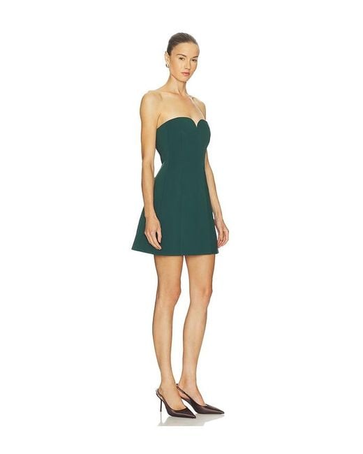 Jonathan Simkhai Blue Devin Bustier Mini Dress
