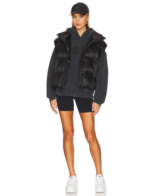 Anine Bing Black Harvey Sweatshirt