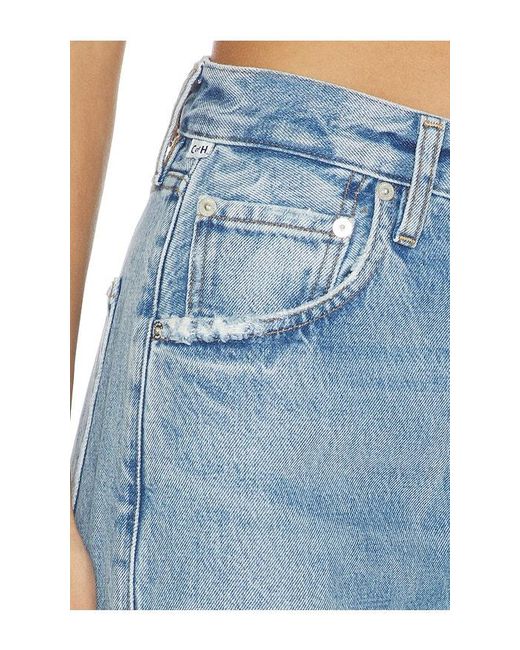 Citizens of Humanity Blue Ayla Baggy Jeans
