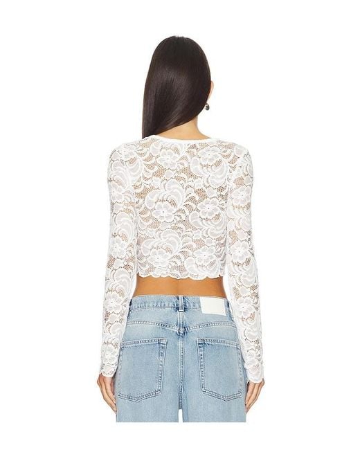 superdown White Elowen Top