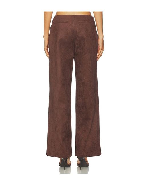 BY.DYLN Brown Lidia Straight Leg
