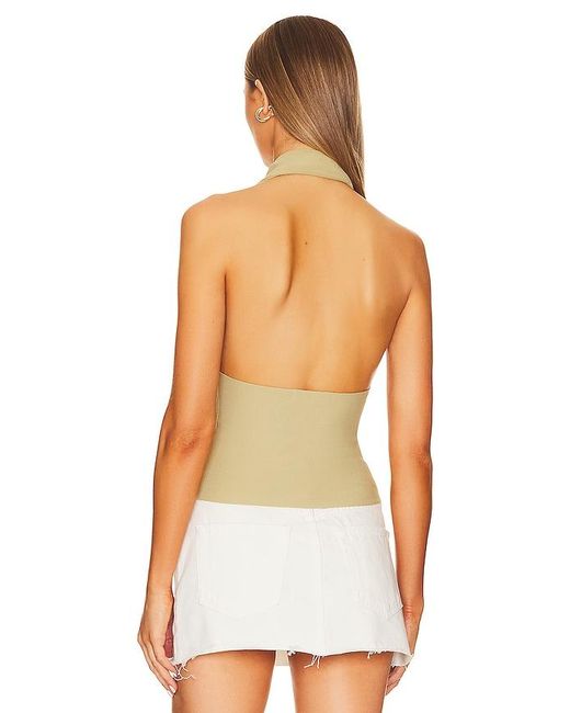 WeWoreWhat White Halter Top