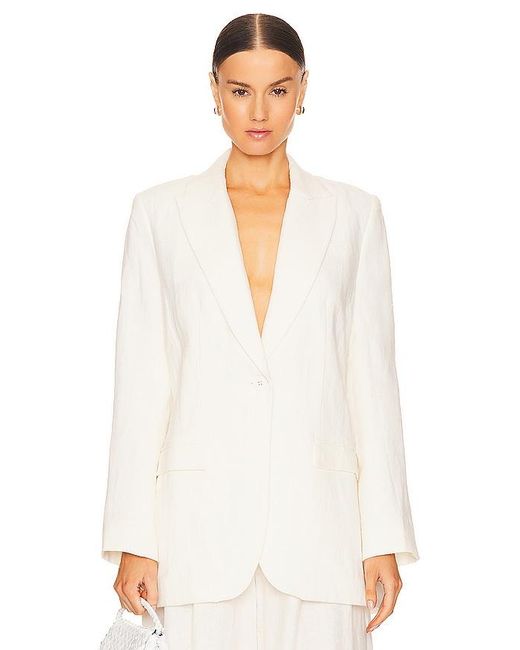 Tailored blazer St. Agni de color White