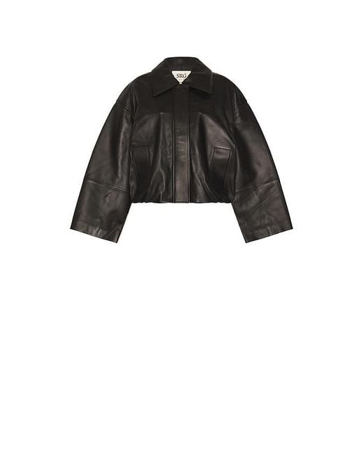SRG Black Millie Leather Jacket