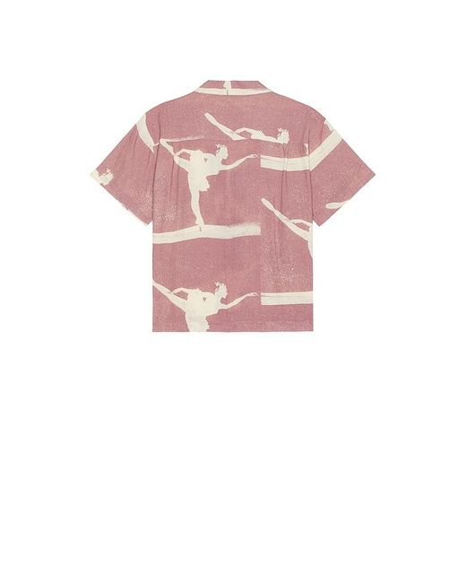 Obey Pink Jacques Woven Shirt for men