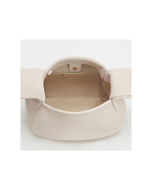 Cuyana Bow ミニバッグ Natural