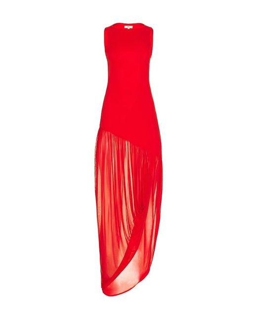 SRG Red Henry Maxi Dress