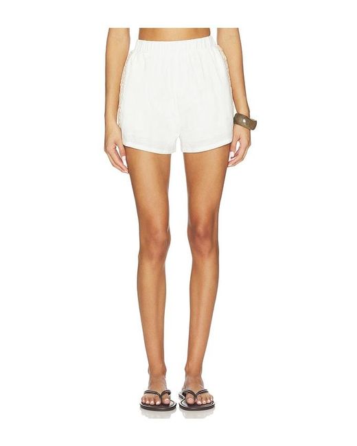 SNDY'S White Ines 2.0 Shorts