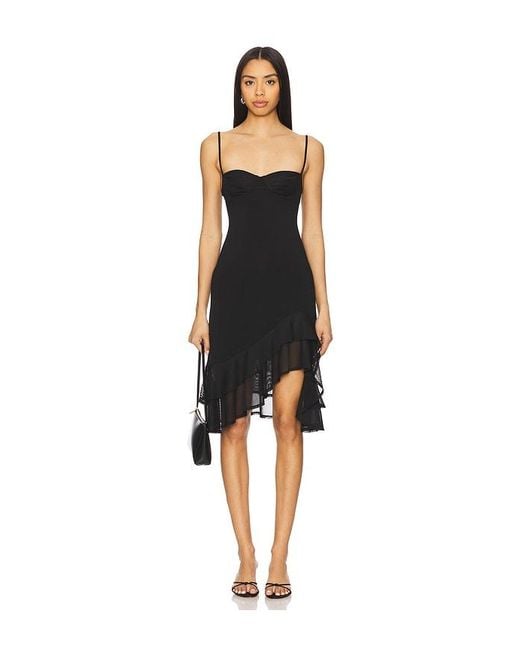 Miaou Black Caterina Dress