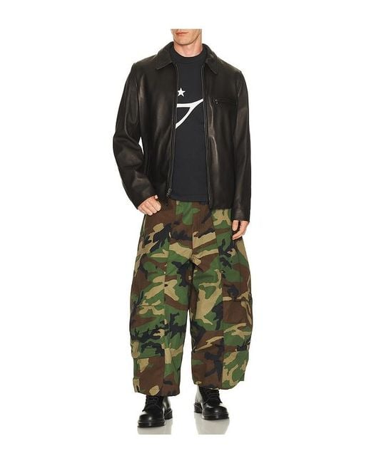 Art Community Black Washed Script Tee for men