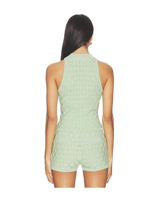 Devon Windsor Green Renatta Tank Top