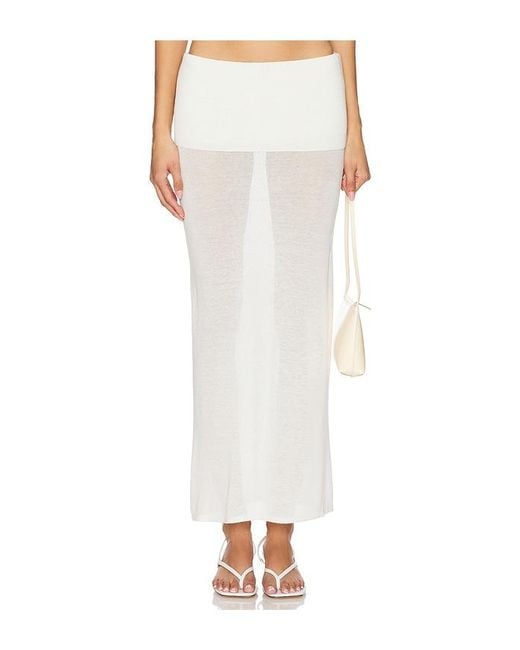 geel White Danni Skirt