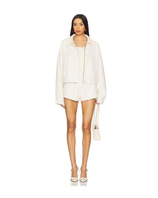 OSIS STUDIO White Halle Shorts