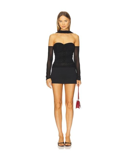 MAJORELLE Black Alina Top