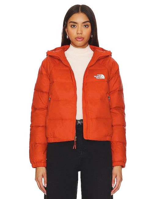 The North Face Orange Hydrenalite Down Hoodie