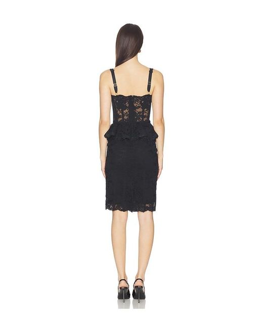 Generation Love Black Angelique Mesh Lace Dress