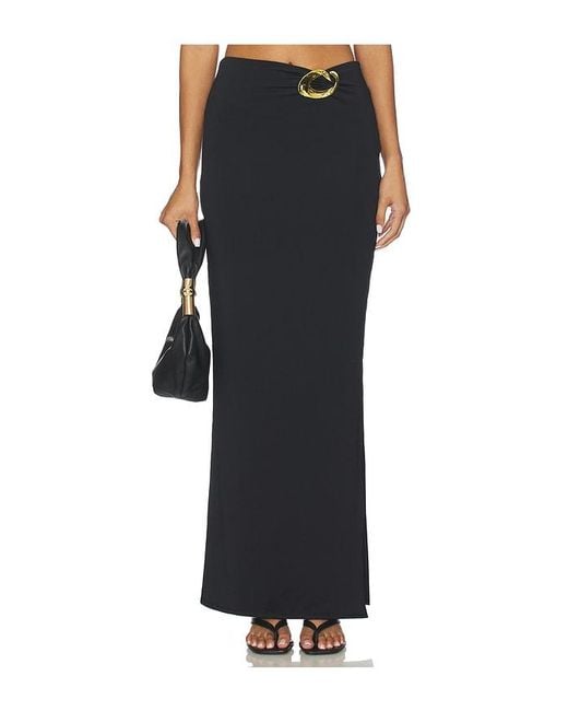Cin Cin Black Reverie Halo Maxi Skirt