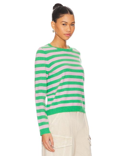 Jumper 1234 Stripe Love Patch クルー Green