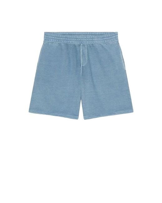 Beyond Yoga Blue Beach Washed Terry Short for men