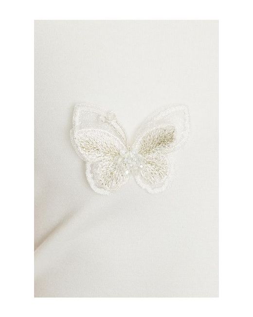 Lovers + Friends White Stacey Tee