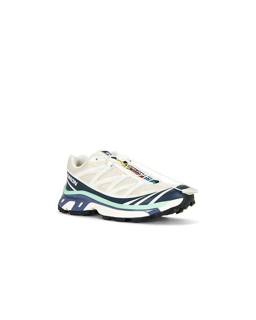 Salomon White Xt-6 Sneaker