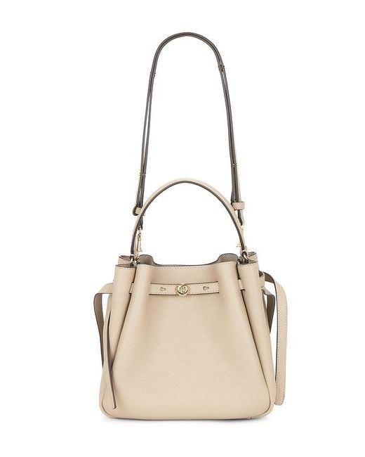 Tory Burch Natural Romy Bucket Bag