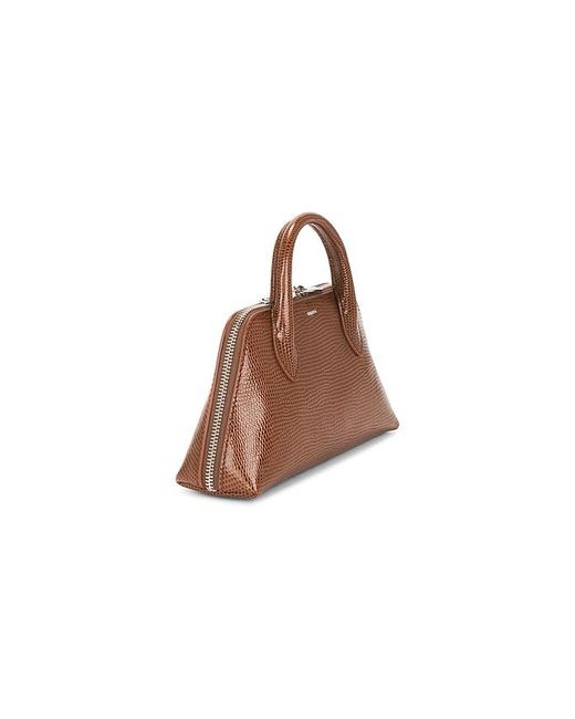 Coperni Brown Gürteltasche Lizard