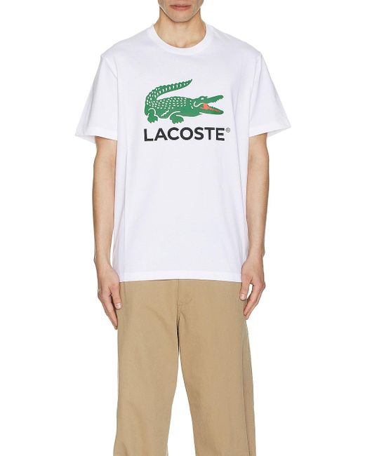 メンズ Lacoste Tシャツ White