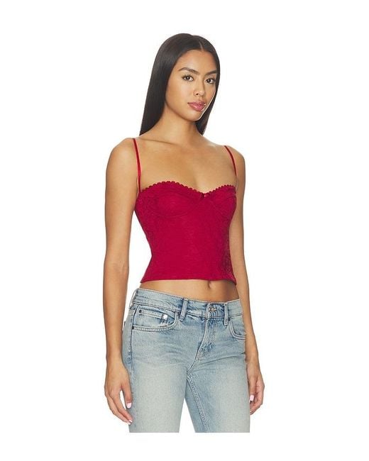 I.AM.GIA Red Arabelle Corset