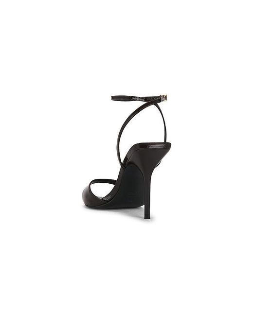SCHUTZ SHOES Black Elodie Buckle Sandal