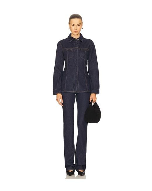 GRLFRND Blue Drew Jacket