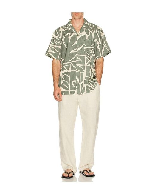 Marine Layer Multicolor Stretch Selvage Resort Shirt for men