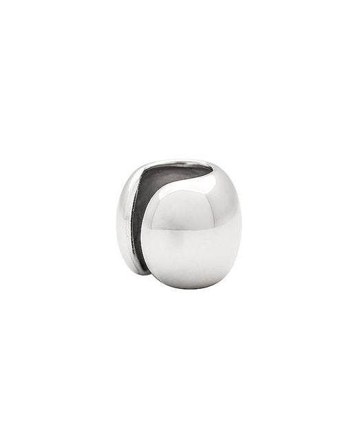 Ettika White Chunky Metal Ear Cuff