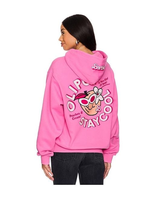 Stay Cool Pink X Olipop Barbie Peaches & Cream Hoodie