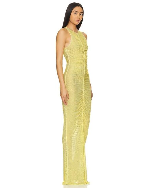retroféte Yellow Marsann Dress