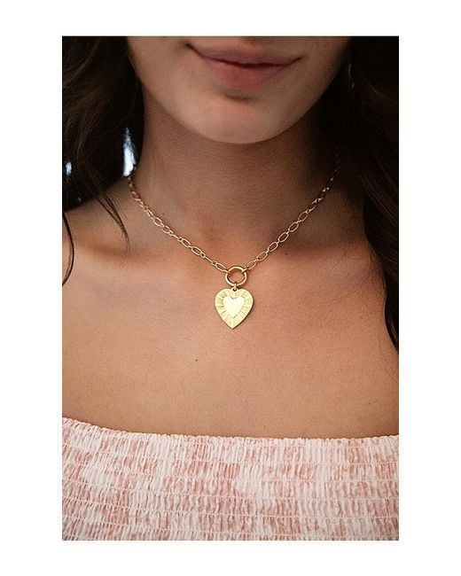Brinker & Eliza Metallic Mini The Best Is Yet To Come Necklace