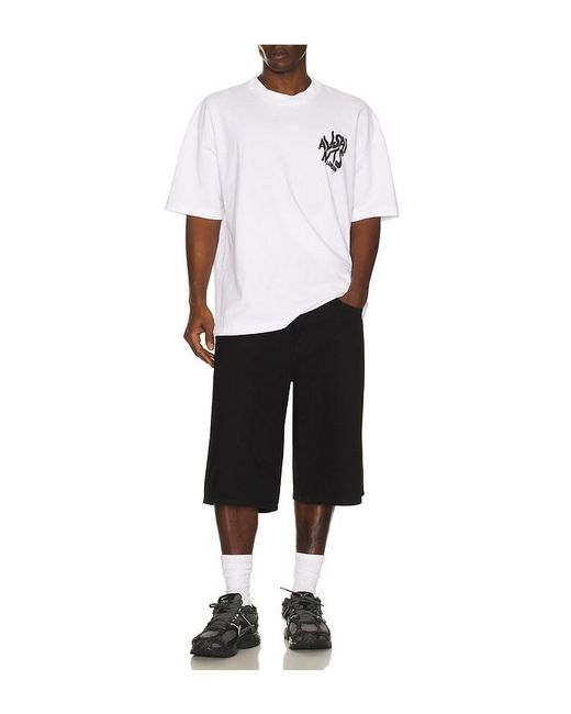 AllSaints White Orlando Crew Tee for men