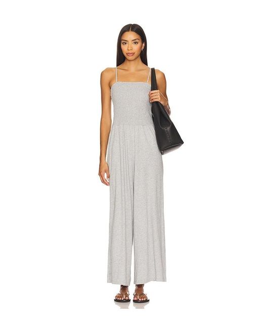 COMBINAISON en Light Grey Bobi en coloris White