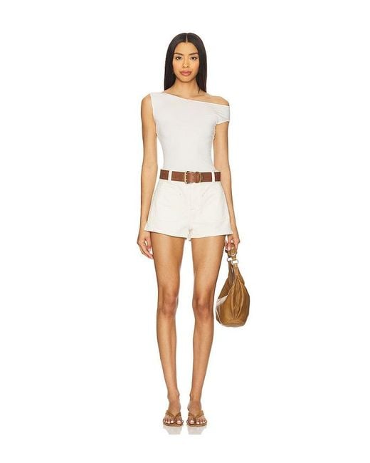 Free People White X We The Free Bettie Sailor Short